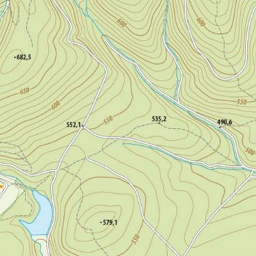 Geogenil S.L mapa topografico